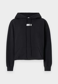 Kapuzenpullover - washed black