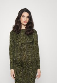 MAMALICIOUS MLSEANNA DRESS - Vestido de malha - dusty olive