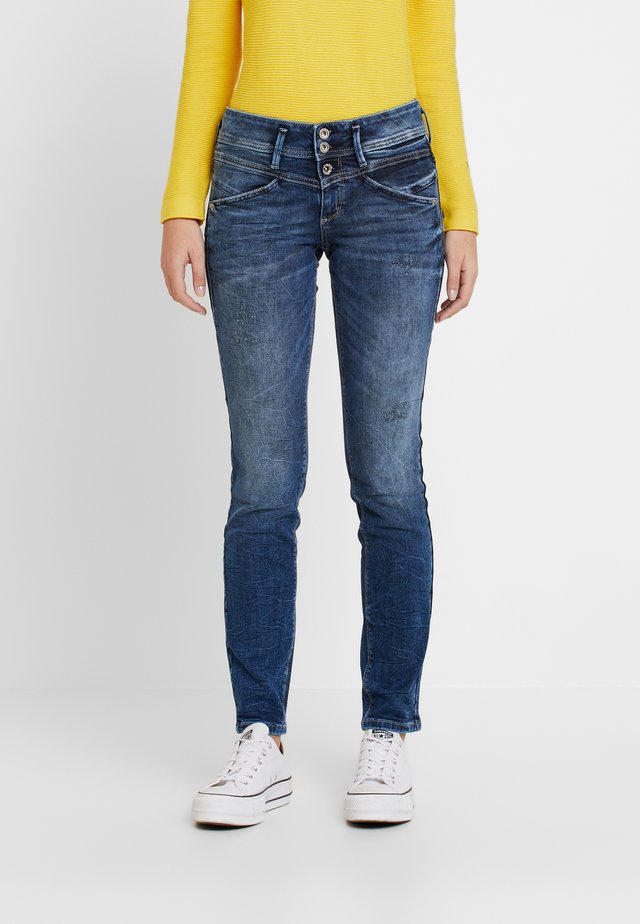 ALEXA - Jeans Slim Fit - random bleached/ blue denim