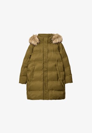 WITH HOOD - Zimski kaput - evergreen