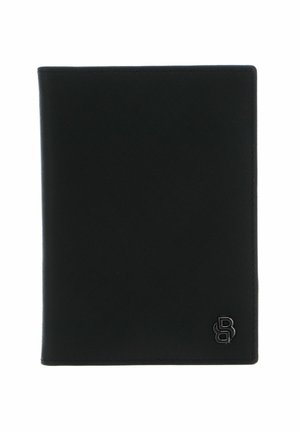 DOUBLE - Étui pour passeport - saffiano black