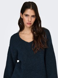 JDY JDYDINEA KURZES  - Robe pull - total eclipse