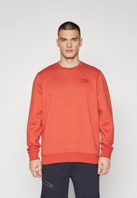 Under Armour ICON FLEECE - Sudadera - earthen orange/light heather