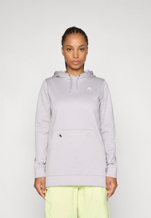 WOMENS OAK LONG HOODIE - Mikina s kapucí - washed lavender