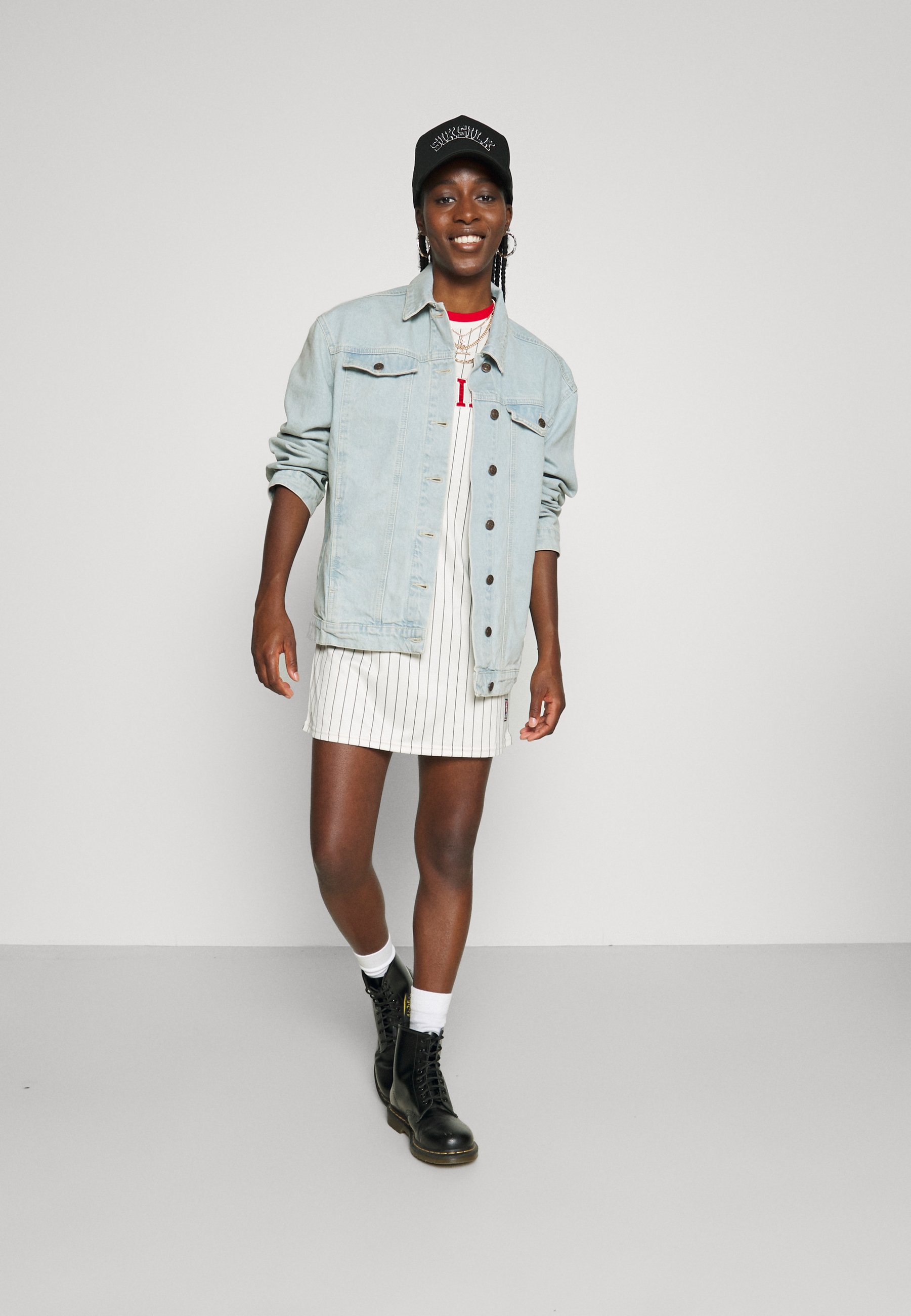 SIKSILK SPACE JAM JACKET - Denim jacket 