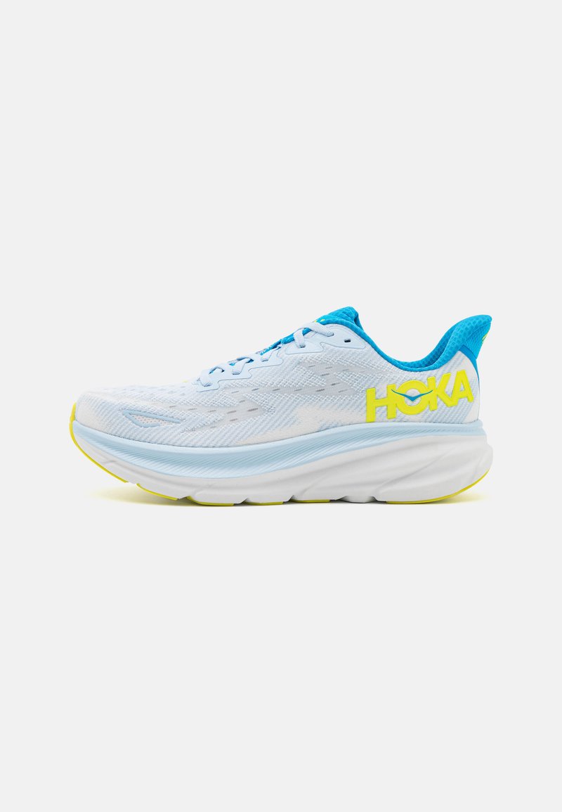 HOKA CLIFTON 9 Neutral running shoes ice water/evening primrose/light blue Zalando.co.uk