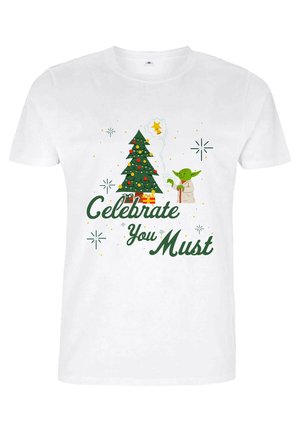 STAR WARS: CLASSIC CELEBRATE YOU MUST UNISEX - T-shirt z nadrukiem