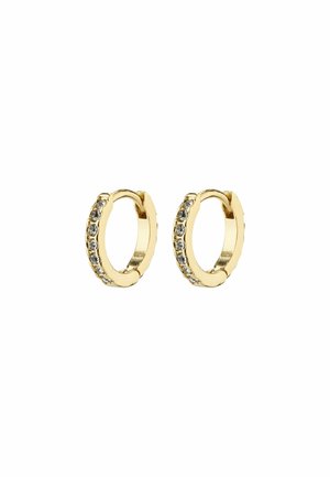 EBNA CRYSTAL HOOP - Ohrringe - gold plated