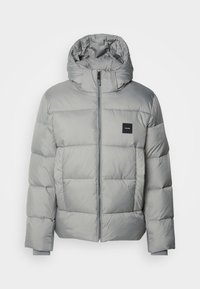 HOODED QUILT PUFFER - Winter jacket - moon mist