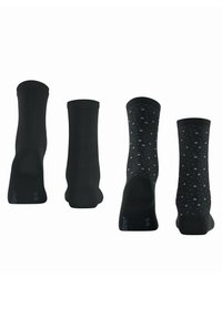 Esprit PLAYFUL DOT 2-PACK - Sokken - black