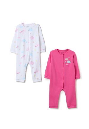 TWO PACK DINOSAURS   - Jumpsuit - white pink