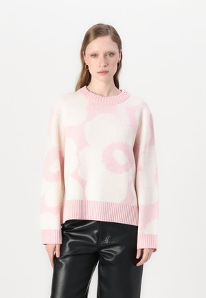 Marimekko VIRTAUS UNIKKO  - Strickpullover - light pink