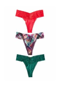 Next 3 PACK - String - red green
