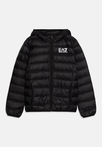 EA7 Emporio Armani GIACCA UNISEX - Chaqueta de plumas - black
