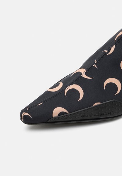 MARINE SERRE MOON PRINTED KNEE HIGH BOOTS - Stiefel - tan