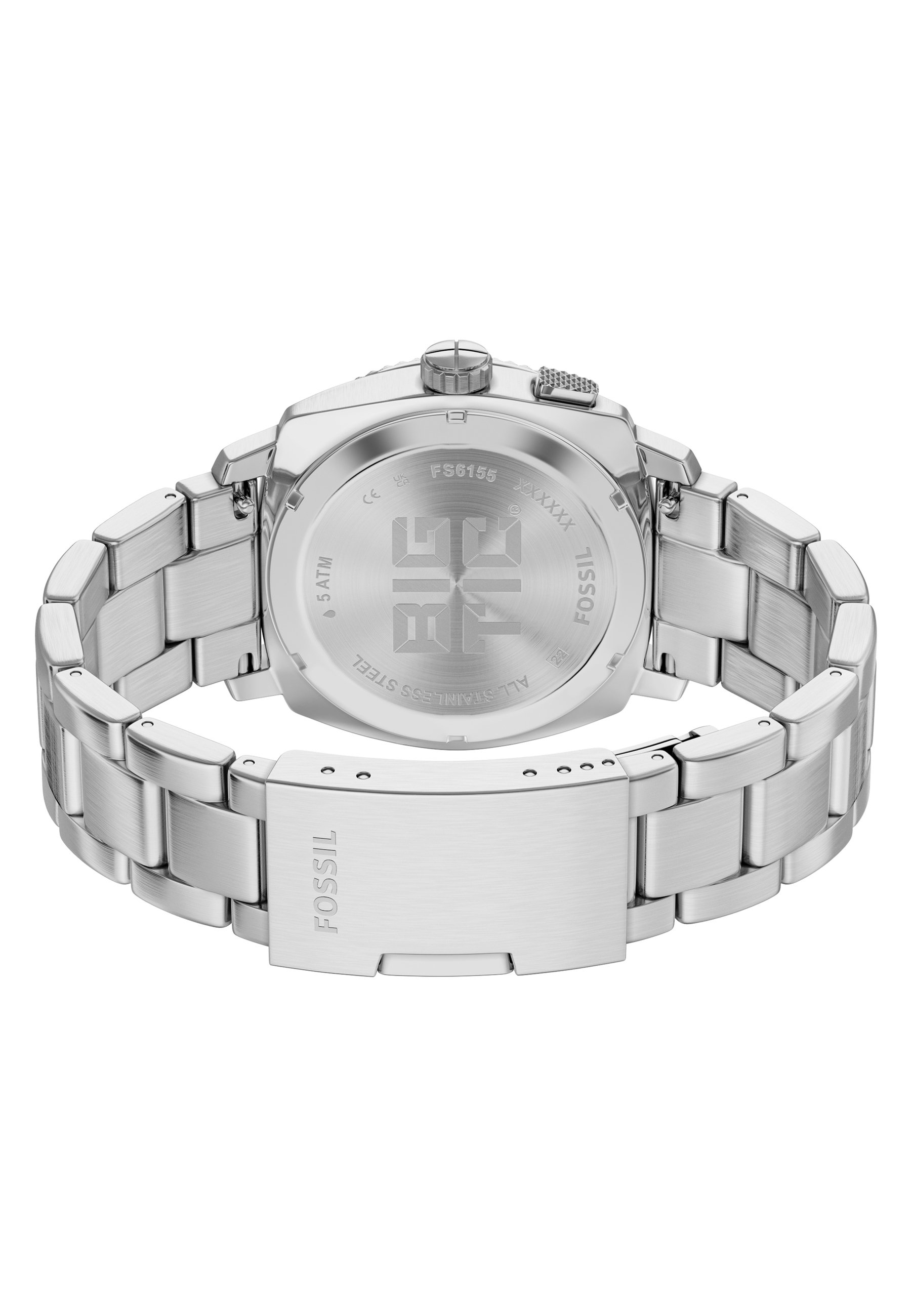 Fossil MACHINE BIG TIC - Watch - silver/silver-coloured - Zalando