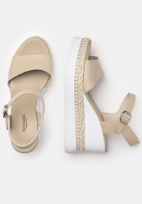 NeroGiardini Sandali con zeppa - lino