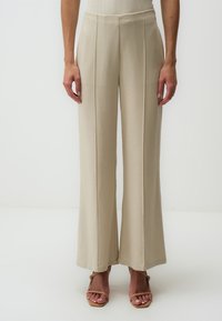 WIDE LEG - Broek - stoned
