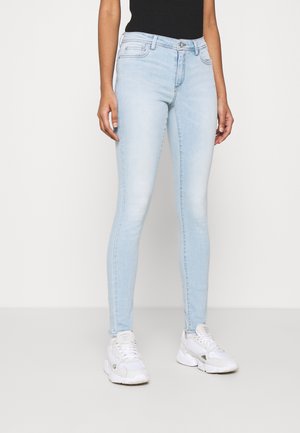ONLY Skinny-fit-Jeans ONLPOWER MID PUSH UP SK REA934, Skinny-Fit-Jeans mit Mid Waist für eine schlanke Silhouette und bequemen Sitz