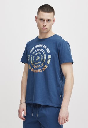 Blend TEE - T-Shirt print - navy peony