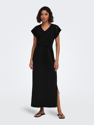 JDY, KLEID JDYROSE LANGES KLEID - Jerseyjurk - black