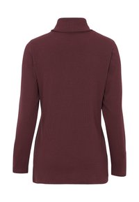 Cellbes of Sweden ROLL NECK - Langarmshirt - wine red
