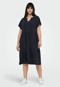 ONLY Carmakoma CARZABBI MIDI - Kasdienė suknelė - night sky