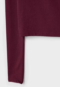 Stradivarius Langarmshirt - bordeaux
