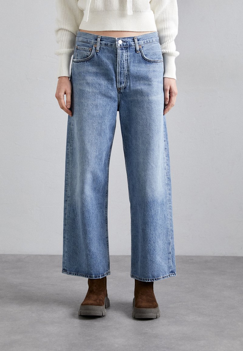 Agolde REN - Vaqueros boyfriend - blue denim