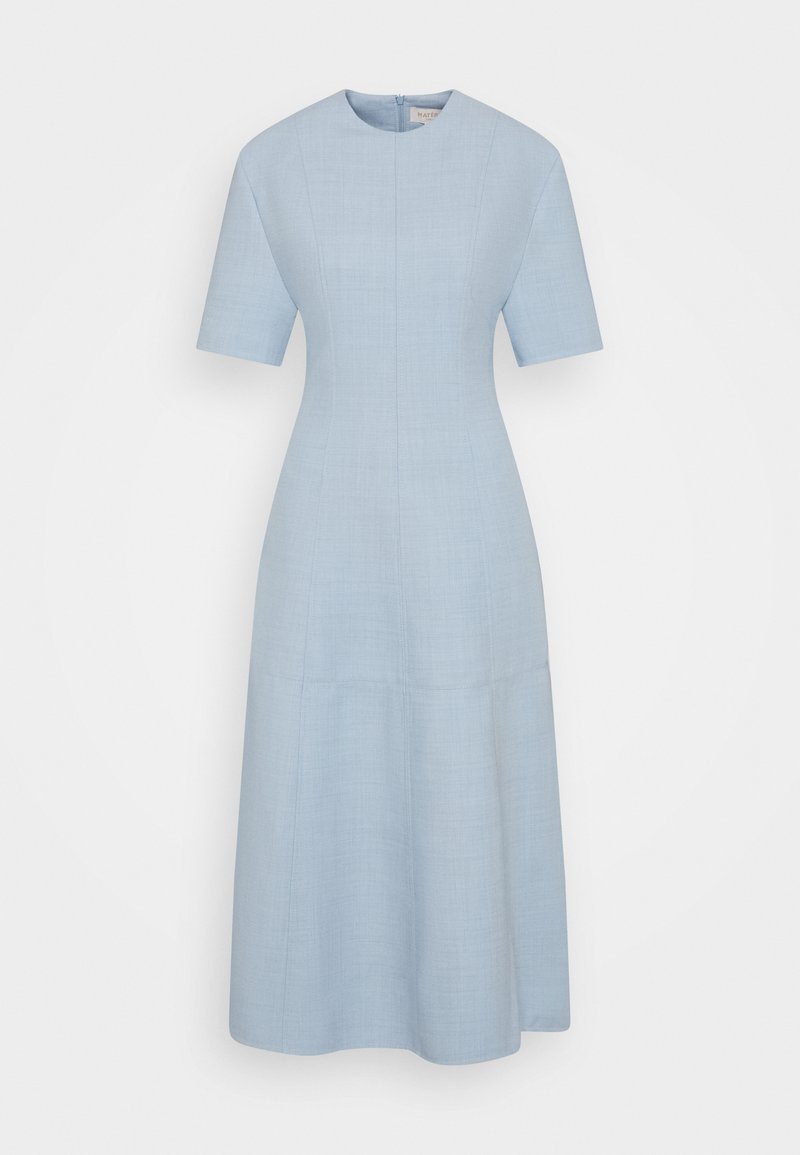 Materiel Jurk lichtblauw Materiel Jurk lichtblauw