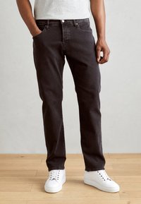 Scotch & Soda CORE THE ZEE  - Blugi drepți - city black