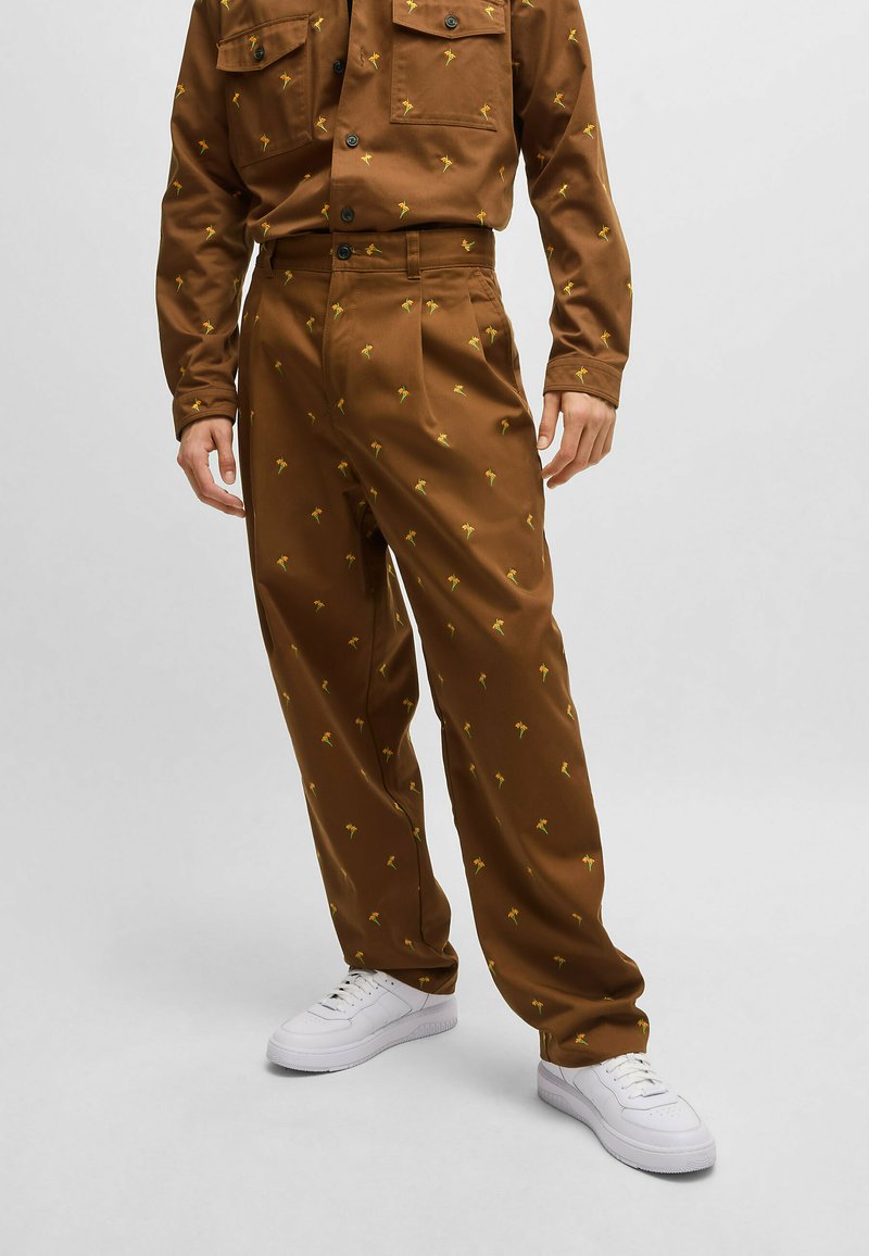 HUGO RENAR - Chinos - brown two