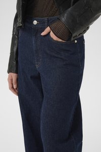 Gestuz SUMMER WIDE - Wide Leg - unwashed denim