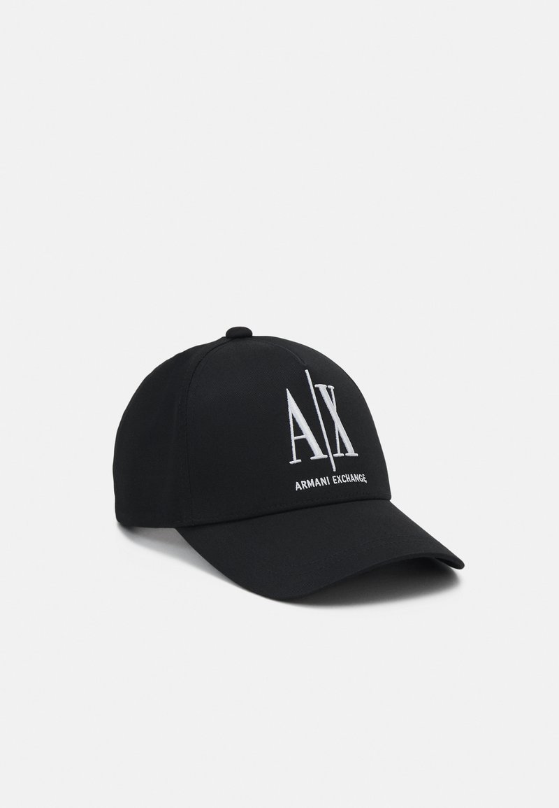 Armani Exchange Blue Cotton Cap (Baseball Hat)