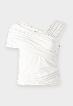 Abercrombie & Fitch DRAPED - Top - white