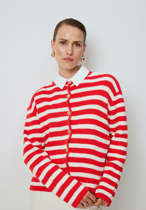 STRIPED - Strickjacke