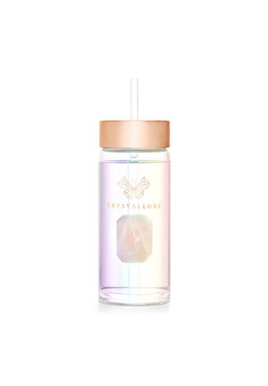 ROSE QUARTZ WATER BOTTLE WITH STRAW - HOLOGRAM - Gourde - hologram