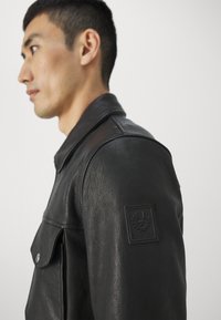 Belstaff PISTON JACKET - Leather jacket - black