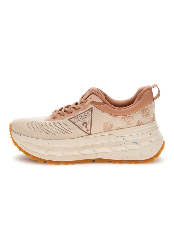 RUNIT PRINT UND PEONY-LOGO - Sneaker low - beige