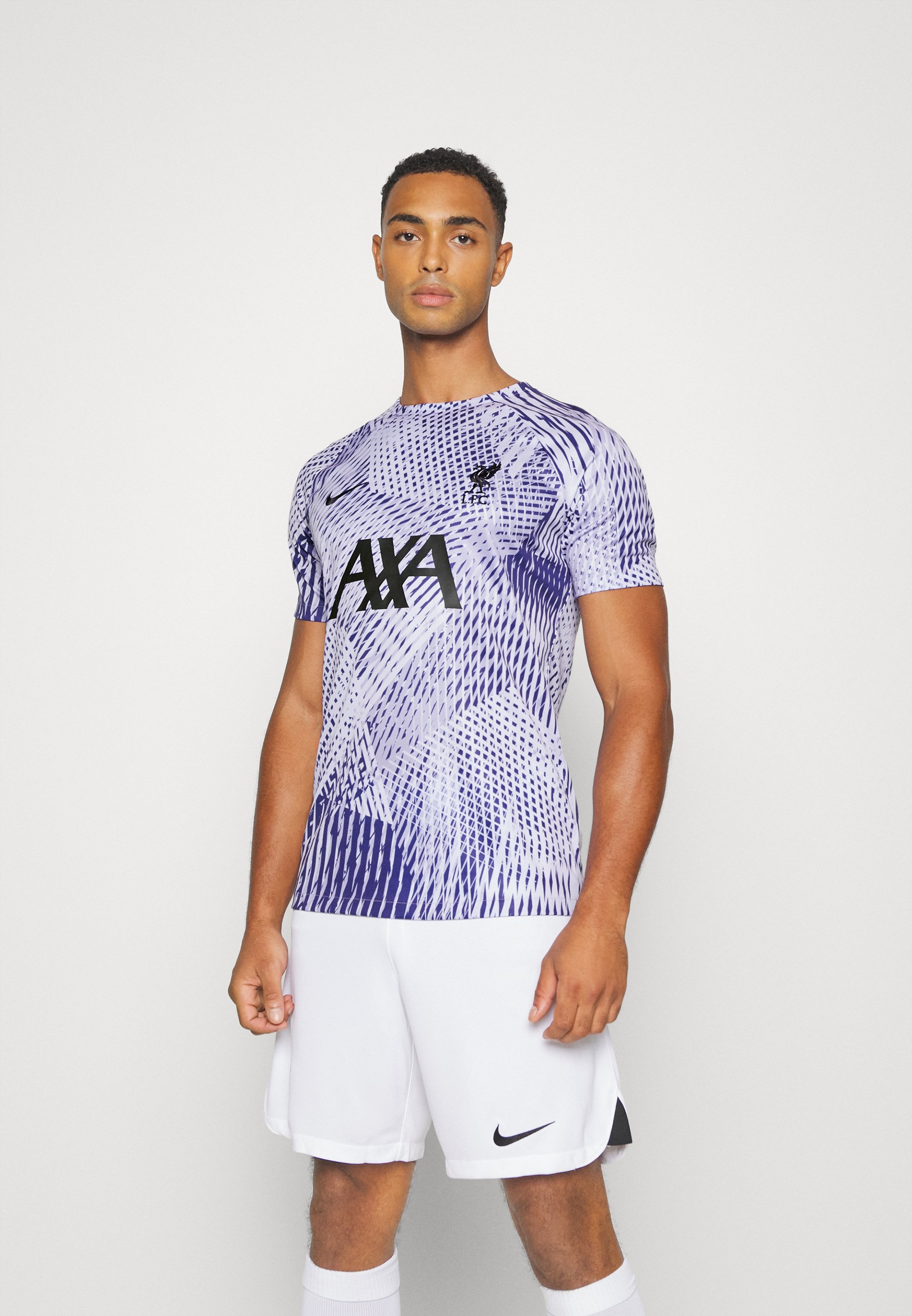 Nike Performance LIVERPOOL FC PREMATCH AWAY - Club wear - pure  violet/purple dawn/black/purple - Zalando.de