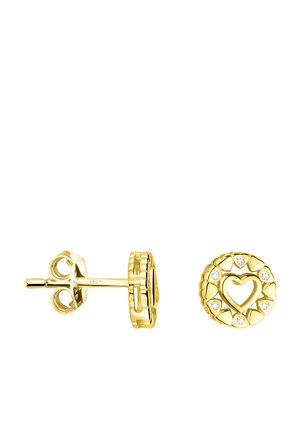 HEARTS CIRCLE - Øreringe - gold coloured