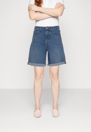 Jeans Shorts - dark-blue denim