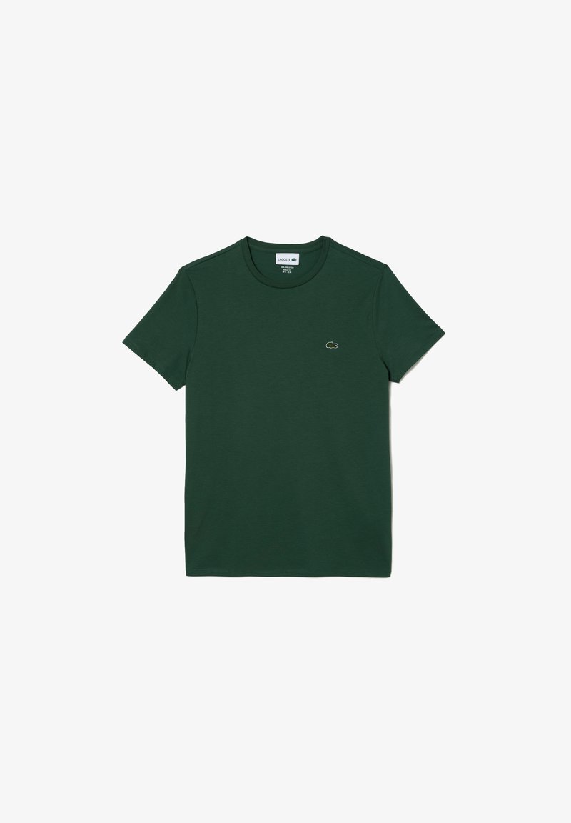 Lacoste T-shirts basic - vert fonce-smi