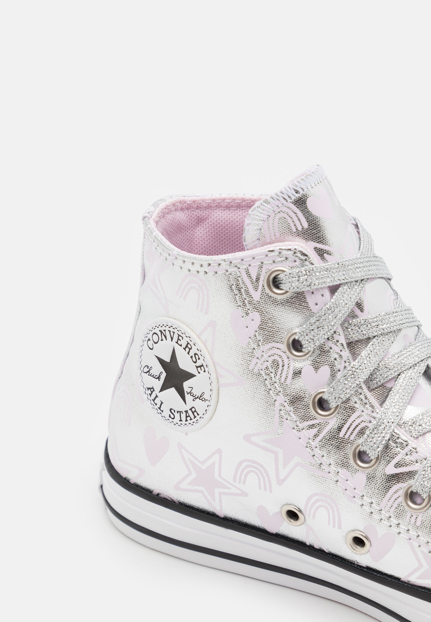 converse rose satin