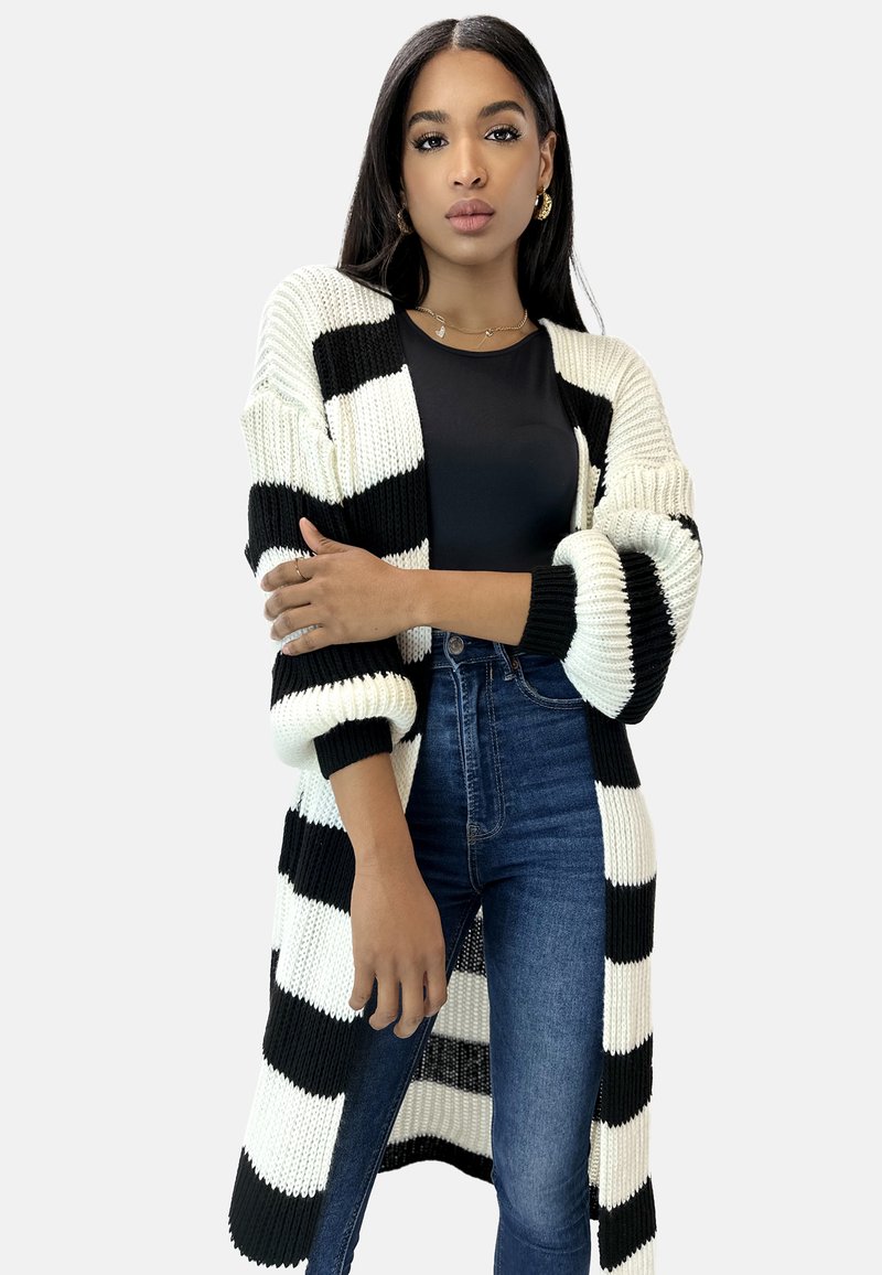 Elara Strickjacke - schwarz