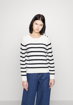 MASH - Pullover - ivoire/marine