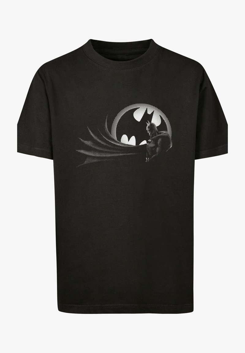F4NT4STIC DC COMICS BATMAN SPOT LOGO - Print T-shirt - black