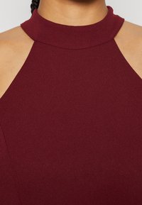 WAL G. WEDDING LEILA HALTER NECK WIDE LEG JUMPSUIT - Overal - berry wine
