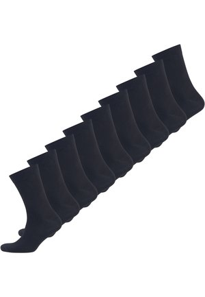 NUR DER 9-PACK OHNE GUMMI - Socks - maritim