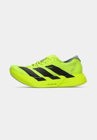 ADIZERO ADIOS PRO 4 - Løpesko for vei - lucid lemon/core black/halo silver-coloured